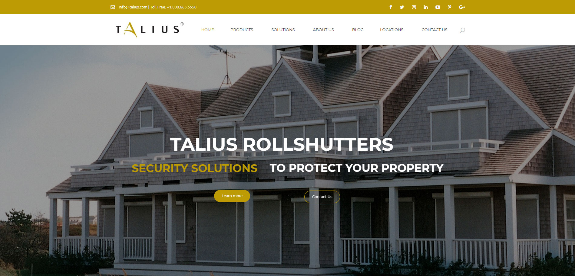 Talius Website