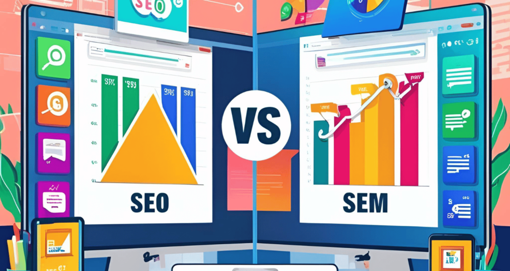 seo vs sem banner